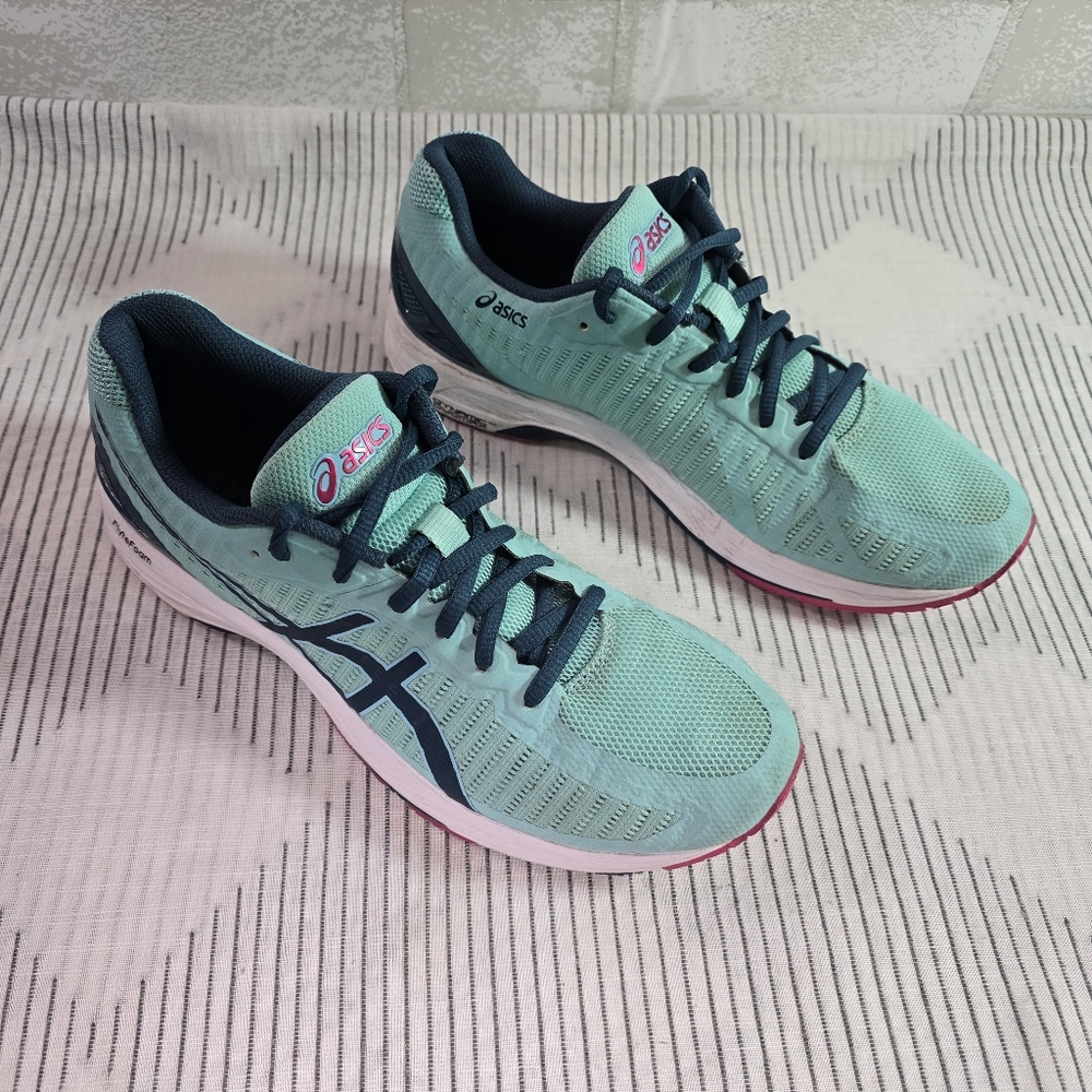 Asics Womens Gel Ds Trainer 23 T868N Blue Running Shoes Sneakers